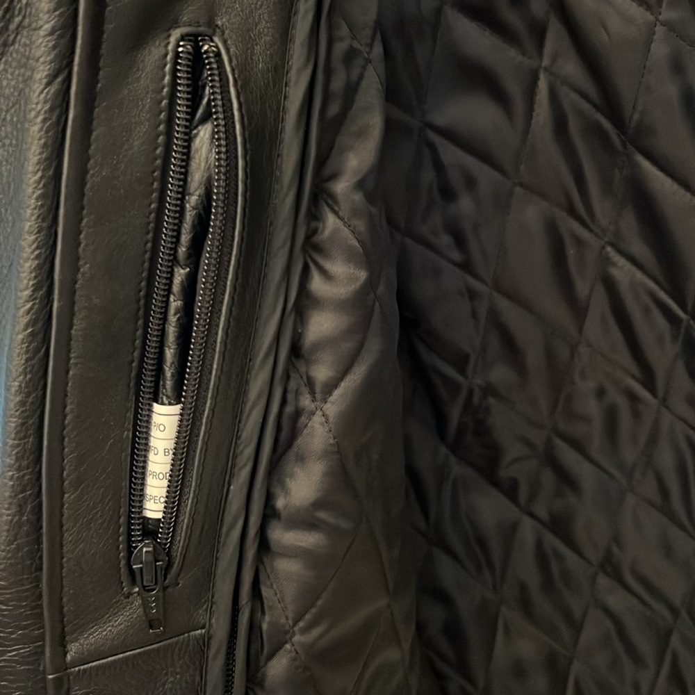 Harley Davidson Leather Riding Jacket - Picture 8 of 12